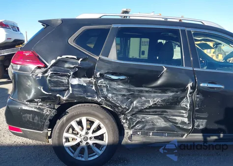 2017 Nissan Rogue Sv z USA, uszkodzony, nr VIN KNMAT2MT8HP589281